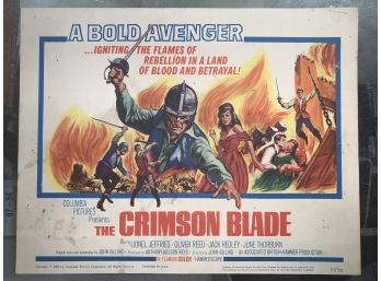Original Movie Lobby Card, C1963 Colombia Pictures, The Crimson Blade (86)