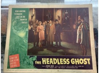 Original Movie Lobby Card, C1959 The Headless Ghost (104)