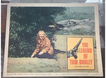 Original Movie Lobby Card, C1959 Columbia Picture, The Legend Of Tom Dooley (100)