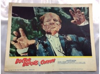 Original Movie Lobby Card, C1961 Doctor Bloods Coffin (204)