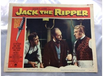 Original Movie Lobby Card, C1960 Jack The Ripper (307)