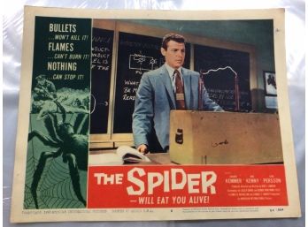 Original Movie Lobby Card, C1958 The Spider - Will Eat You Alive (222)