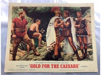 Original Movie Lobby Card, C1964 Gold For The Caesars (240)