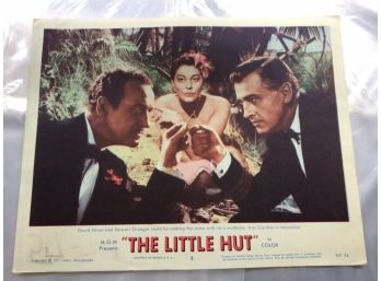 Original Movie Lobby Card, C1957 The Little Hut (312)