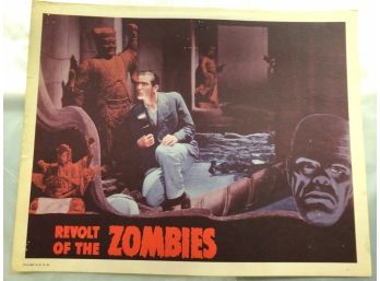 Original Movie Lobby Card, Revolt Of The Zombies (267)