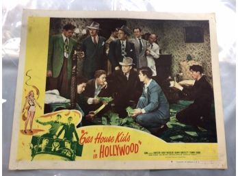 Original Movie Lobby Card, Gas House Kids In Hollywood (299)