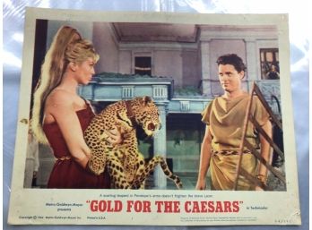 Original Movie Lobby Card, C1964 Gold For The Caesars (236)
