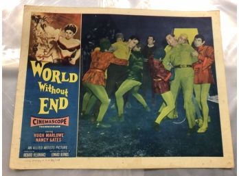 Original Movie Lobby Card, World Without End (284)