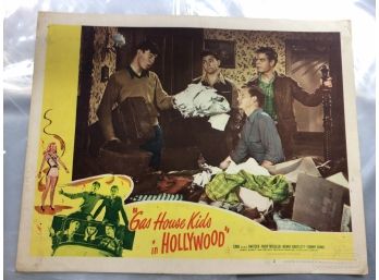 Original Movie Lobby Card, Gas House Kids In Hollywood (297)