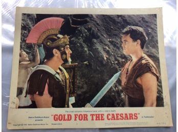 Original Movie Lobby Card, C1964 Gold For The Caesars (237)