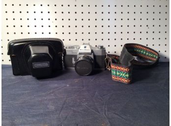 Mint Condition Bell & Howell Auto 35 Film Camera With Strap And Case