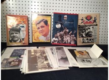 Collection Of Babe Ruth Reprints And Memorabilia. Great Condition And Items