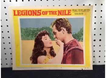 Original Movie Lobby Card, C1960 Legions Of The Nile (432)