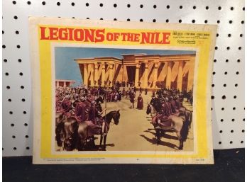 Original Movie Lobby Card, C1960 Legions Of The Nile (429)