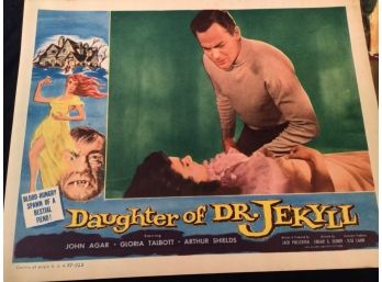 Original Movie Lobby Card, Daughter Of Dr. Jekyll (319)