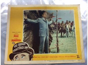 Original Movie Lobby Card, C1958 The Sheriff Of Fractured Jaw (401)