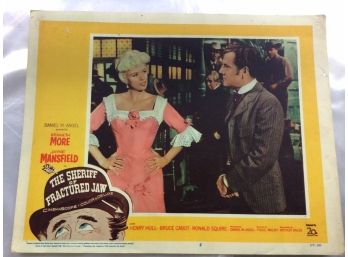 Original Movie Lobby Card, C1958 The Sheriff Of Fractured Jaw (397)