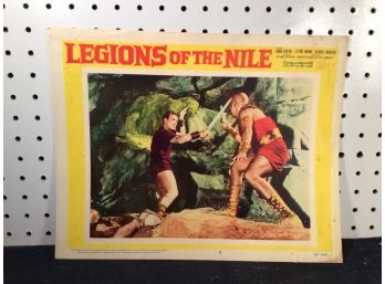 Original Movie Lobby Card, C1960 Legions Of The Nile (428)