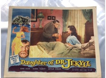 Original Movie Lobby Card, Daughter Of Dr. Jekyll (322)