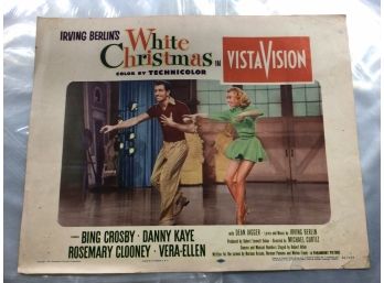 Original Movie Lobby Card, Irving Berlins, White Christmas (418)