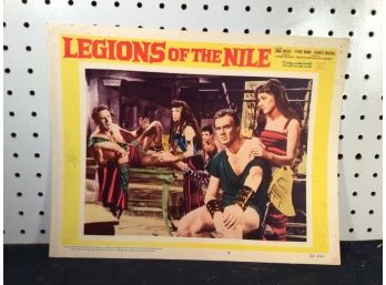 Original Movie Lobby Card, C1960 Legions Of The Nile (430)