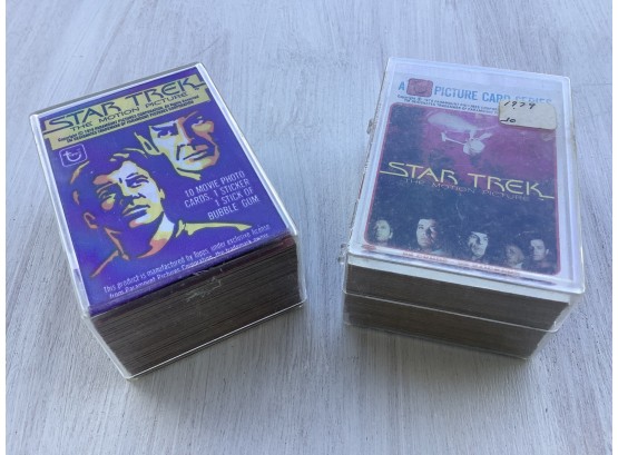 Vintage Star Trek Trading Cards