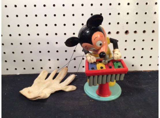 Mickey Mouse Marrionette Toy Good Condition