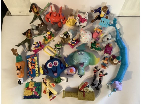 30 Pc. Disney Toy And Magnet Lot