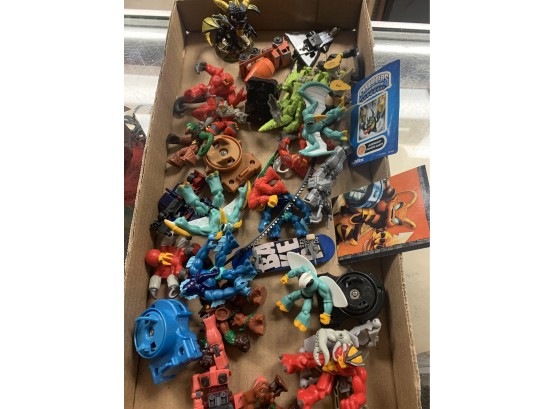 Boxlots Of Monster Action Figures, With Other Toys As Shown