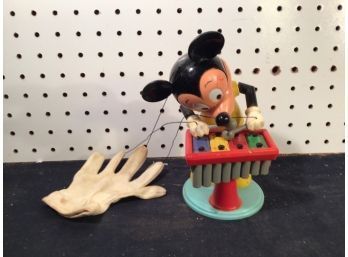 Mickey Mouse Marrionette Toy Good Condition