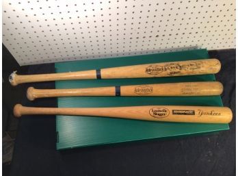 Baseball Bats - Includes A Willie Mays And Willie Randolf Models