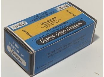 NOS New Old Stock, Universal Camera Corp. Uni-color Film For Use In Minute-16 Camera