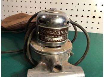 Antique - 'Little Wonder' Electric Vacuum, With Its Bag... Still Works