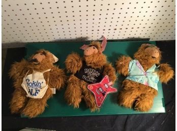 Alf Plush Collection Of 3
