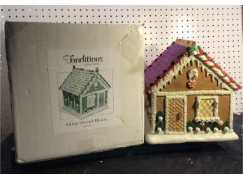 Gingerbread House Decoration With Original Box