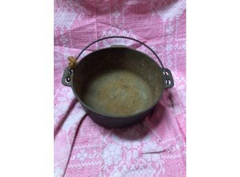 Large Cast Iron Pot - Antique