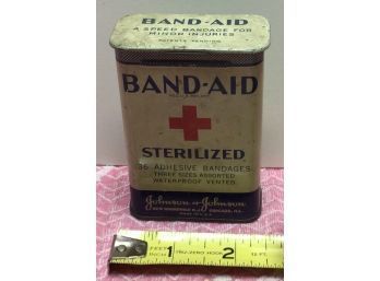 Antique Band-Aid Tin