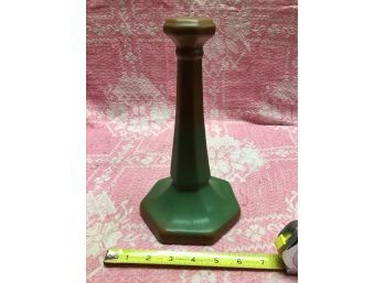 Beautiful Extra Tall Art Pottery, Van Briggle Candlestick, Excellent Condition