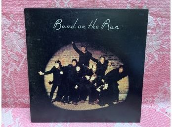 Vintage Vinyl LP Record Paul McCartney & Wings Band On The Run