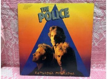 Vintage Vinyl LP Record The Police - Zenyatta Mondatta