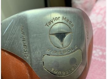 Golf Driver, Mens Taylor Made Titanium, Tungsten, 10.5 Degree Loft