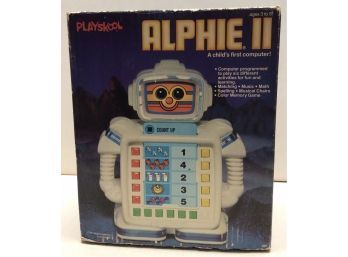 Vintage In Box - Playschool ALPHIE II - A Childs First Computer! 1983