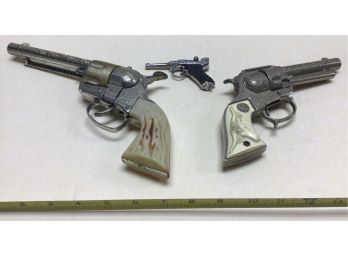 Lot Of 3 Vintage Toy Guns