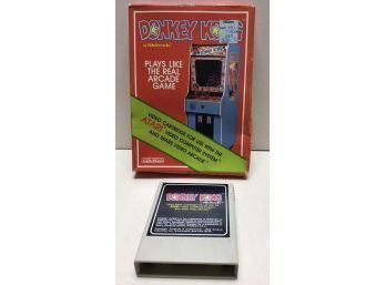 Vintage ATARI Donky Kong Video Game In Box