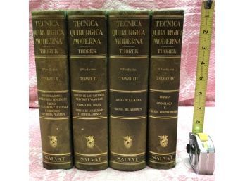 Four Volume Vintage Medical Books
