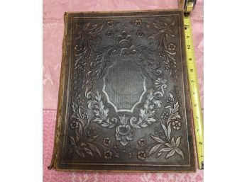 Antique Book - The Holy Bible, 1855