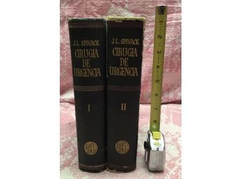 Two Volume Vintage Medical Books
