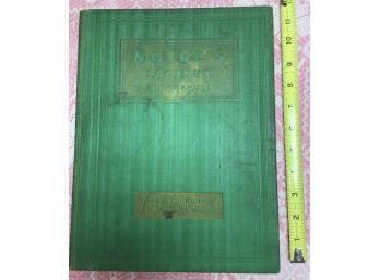 Antique Book - Motors Factory Shop Manual, 1942, Shipping Is Available On Books