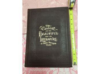Antique Book - The Classic And The Beautiful, 1883, Shipping Is Available On Books