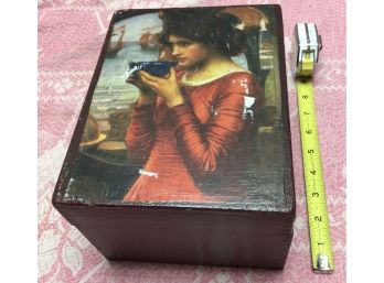 Vintage Recipe Box With Contents
